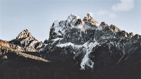 Download Wallpaper 2560x1440 Mountains Peaks Snowy Rocks Landscape
