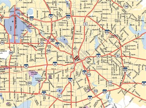 Dfw Metroplex Map Dallas Fort Worth Metroplex Map Texas Usa