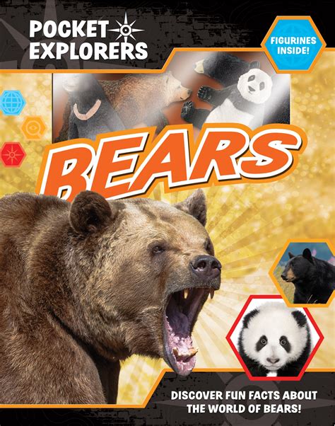 Bears Pocket Explorers Fun Facts Book With Figurines Phidal