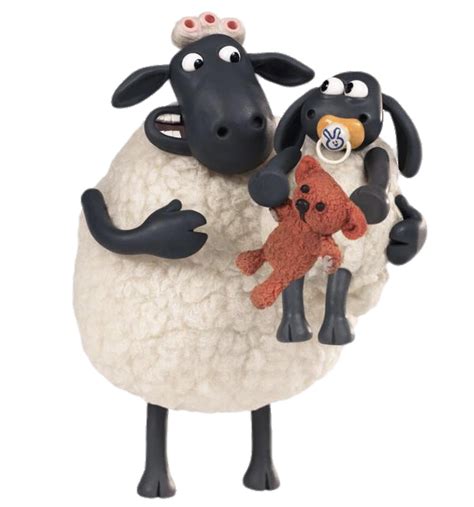 Check Out This Transparent Shaun The Sheep Timmy With His Mum Png Image