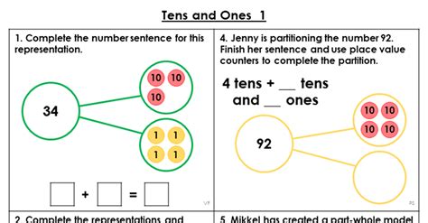 Year 2 Tens and Ones 1 Lesson - Classroom Secrets | Classroom Secrets