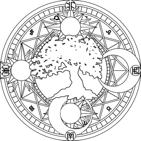Moon Coloring Pages Star Coloring Pages Mandala Coloring