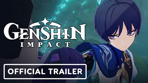 genshin impact official wanderer character demo trailer youtube
