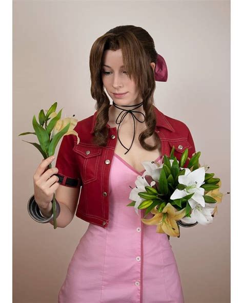 Pin On Aerith Cosplay