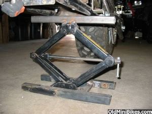 Maybe you would like to learn more about one of these? Homemade Adjustable Stand and Motorcycle Lift - HomemadeTools.net