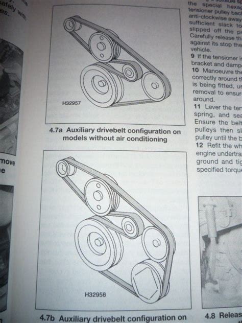 Auxiliary Belt Diagram Vauxhall Owners Network Forum