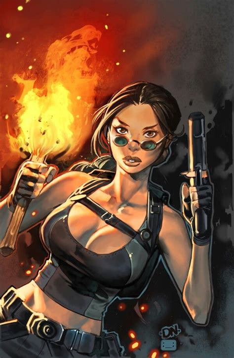 Lara Croft By Chuck Pires Tomb Raider Video Game Tomb Raider