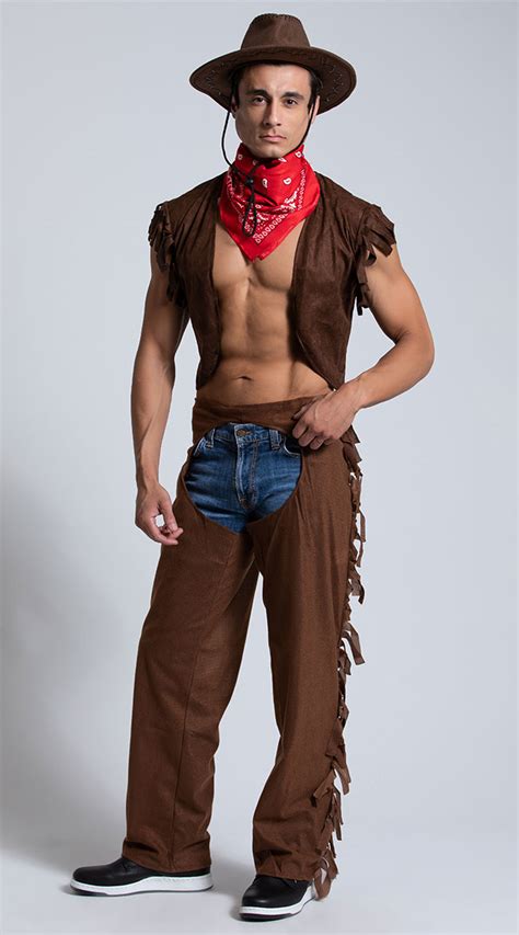 Medium Male Men S Saddle And Straddle Cowbabe Costume Mens Sexy