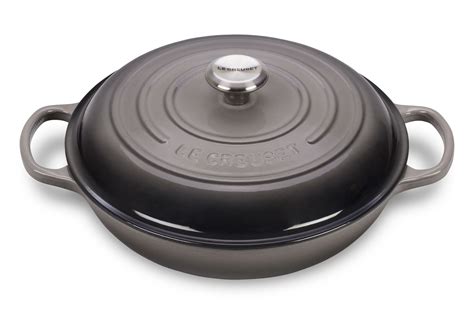Below, you'll find our reviews of a. Le Creuset Signature Cast Iron Braiser, 5-quart, Oyster ...