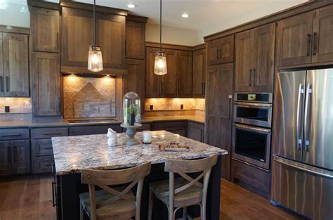 Materials • full overlay, half overlay &amp; Example of custom traditional kitchen cabinets in a ...
