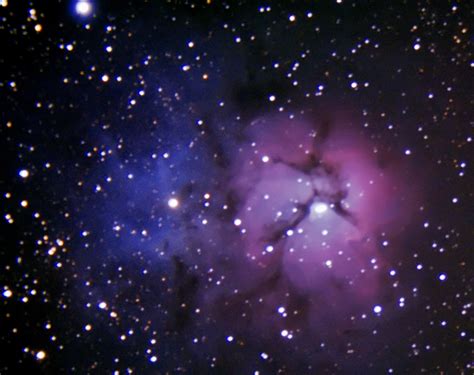 The Trifid Nebula M20 Astronomy Magazine Interactive Star Charts