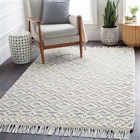 Wayfair sent a replacement and it was good. Farmhouse Tassels FTS-2303 Area Rug with colors Medium ...