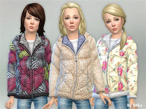 Winter Jacket By Lillka At Tsr Sims 4 Updates