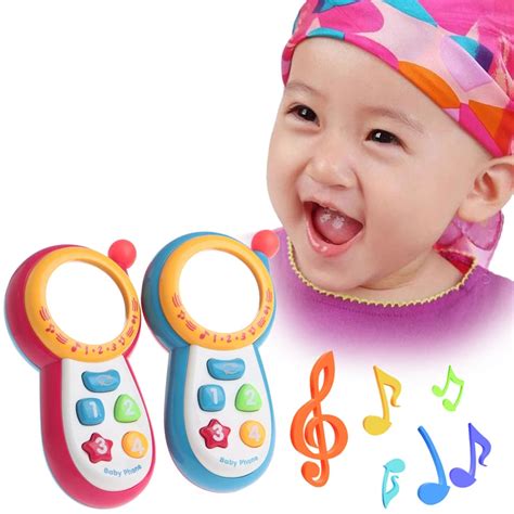 Baby Kids Learning Study Musical Sound Cell Phone Educational Mobile