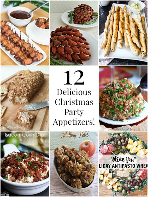Here are our favorite christmas party appetizers to make this season. So Creative! - 12 Delicious Christmas Party Appetizers