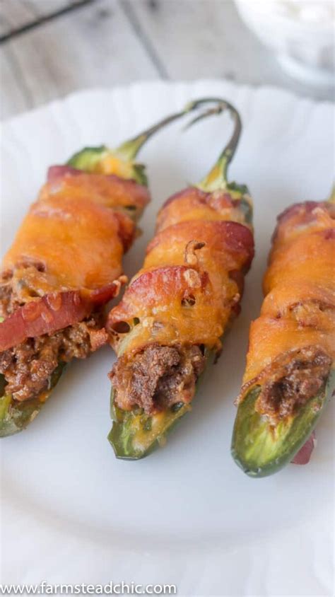 Low Carb Keto Jalapeño Poppers Gluten Free Whole30 Option The
