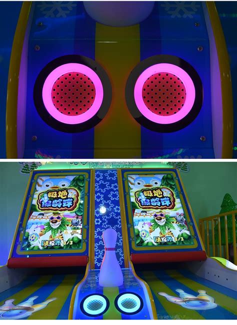 High quality hd lcd, which show clear pictures. Polar Region Bowling Arcade Machines-Guangzhou SQV ...