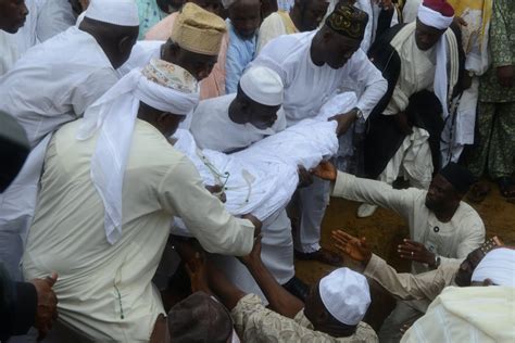 Photonews Burial Ceremony Of Alhaja Mogaji Daily Post Nigeria
