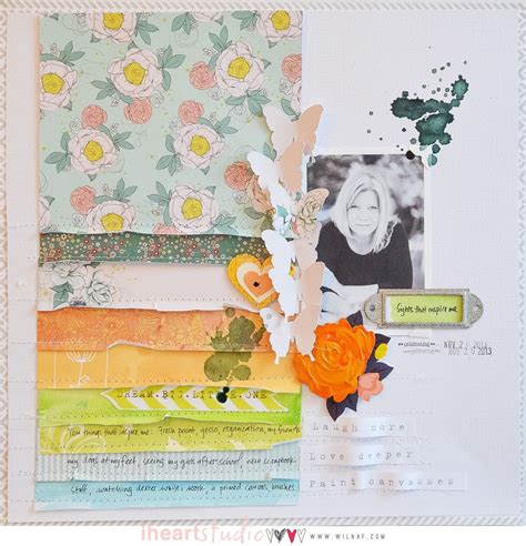 Sweet And Simple Page Scrapbook Paper Crafts My Scrapbook Scrapbook Page Layouts