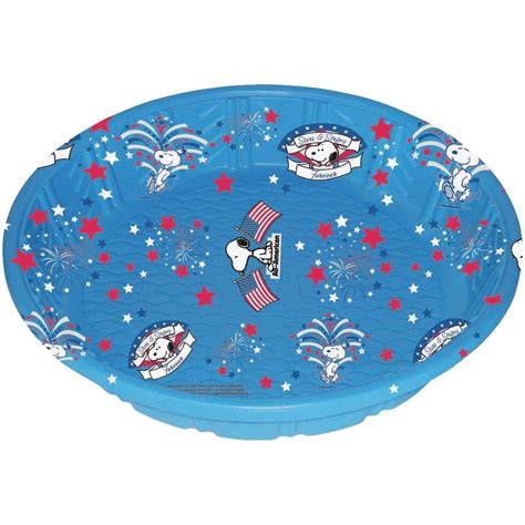 Shop our variety of kiddie pools in a wide selection of colours and sizes your kids will love to splash around in. General Foam Snoopy Pool | Kiddie pool, Plastic swimming ...