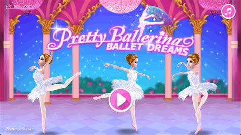Pretty Ballerina Dancer Ballet Dream Dance Game App For Girls Youtube