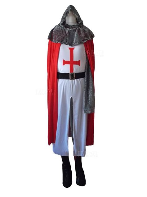 Medieval Crusader England St George Knight Fancy Dress Costume Book