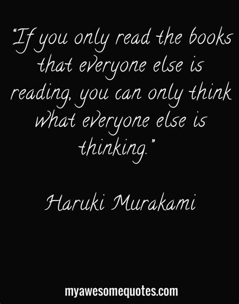 haruki murakami quote about learning awesome quotes about life