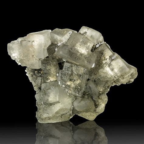34 Gemmy Clear Halite Salt Crystals In Cluster Klodawa Poland For