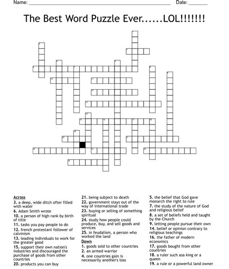 The Best Word Puzzle Everlol Crossword Wordmint