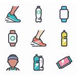 Running Icon Icons Packs Vector Outline Sergei