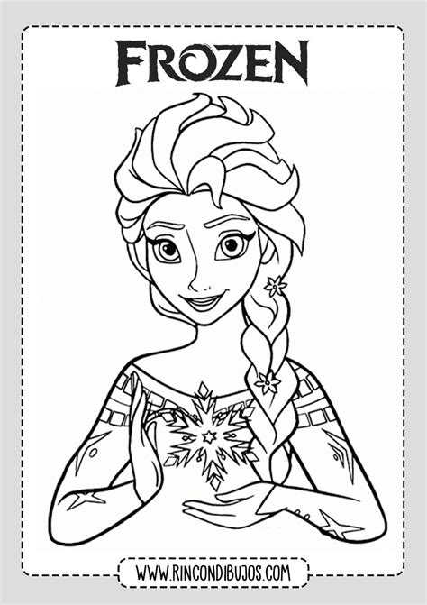 Dibujos Frozen 2 Para Colorear Rincon Dibujos En 2020 Dibujos De