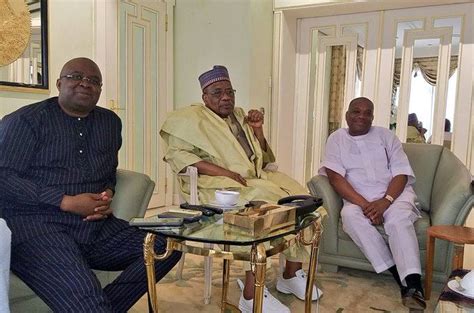 Photos Ex President Ibrahim Babangidas New Looks Politics Nigeria