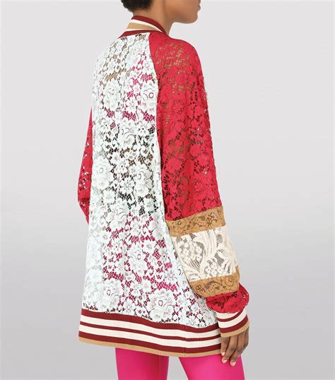 Dolce Gabbana Multi Lace Cardigan Harrods UK