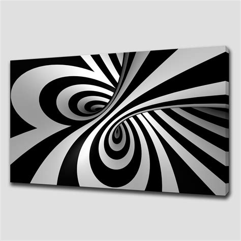 Abstract Spiral Large Canvas Print Wall Art