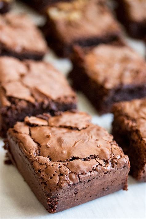 Double Chocolate Fudge Brownies With And Without Walnuts Bake Love