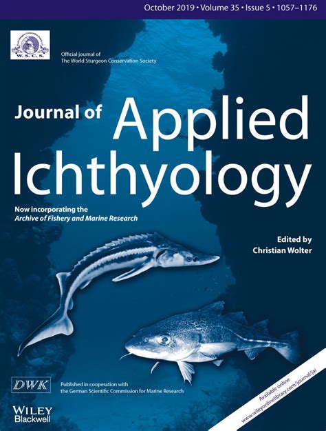 Journal Of Applied Ichthyology Vol 35 No 5