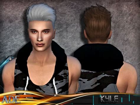 Sims 4 Hairs The Sims Resource Kyle By Adedarma