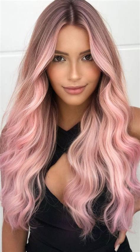 50 Hair Colours Ideas That Are Trending Now Pink Hair Colour