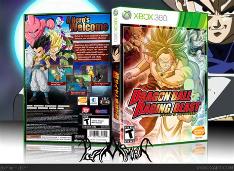 Maybe you would like to learn more about one of these? Dragonball Raging Blast Xbox 360 Box Art Cover by Pan
