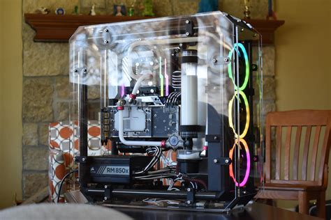 3d Printed And Acrylic Pc Case R3dprinting