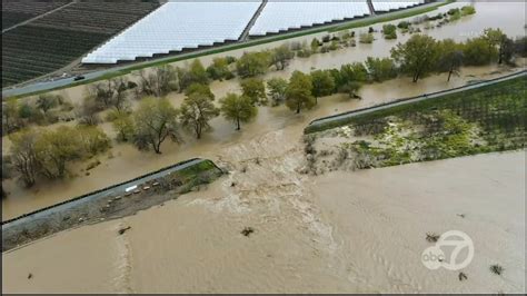 Pajaro River Breach Leaves Town In Monterey County Underwater