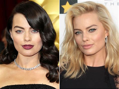 Margot Robbie Debuts Dramatic Hair Makeover At The Oscars