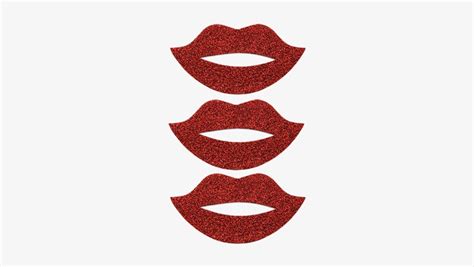 Glitter Lips Stickers Lipstutorial Org