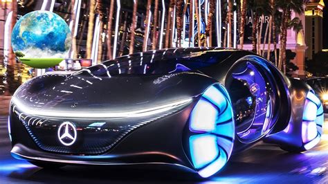This Car Can Drive Sideways Mercedes Benz Vision Avtr Worlds Best