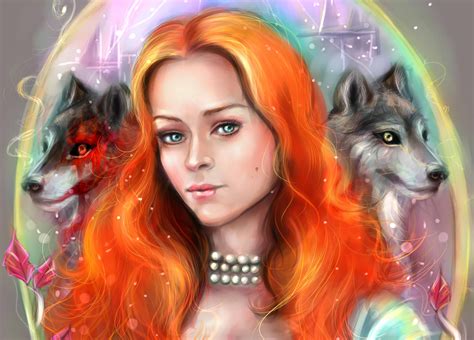 741726 4k Game Of Thrones Wolves Redhead Girl Hair Rare Gallery