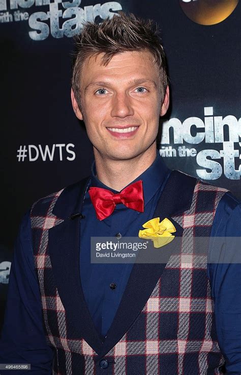 Singer Nick Carter Attends Dancing With The Stars Season 21 At Cbs Nick Carter Dancing