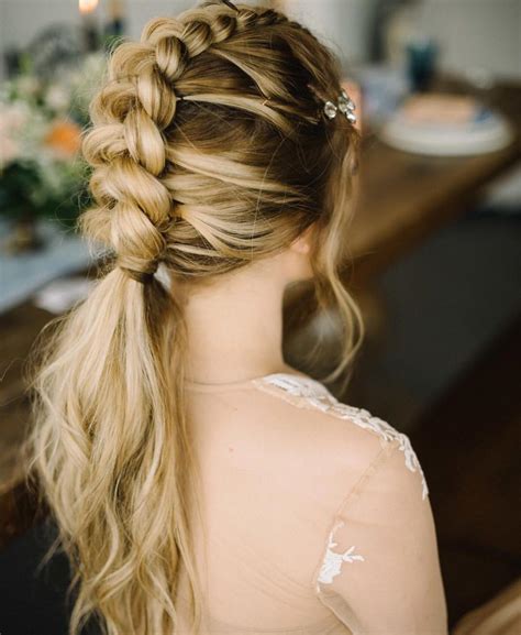 10 Braided Hairstyles For Long Hair Weddings Festivals And Holiday