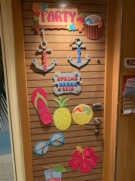 Planning a cruise ship themed party. Cruise Door Decorations: 125 Ideas | My Inspiration Corner ...