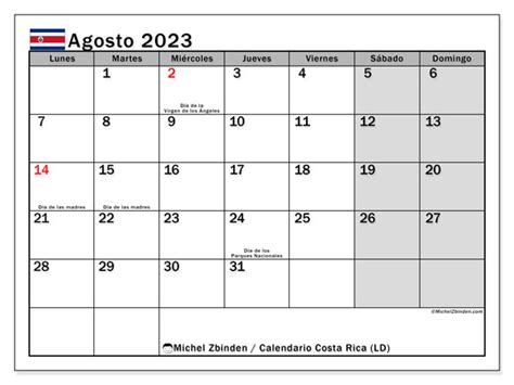 Calendario Agosto De 2023 Para Imprimir 53ld Michel Zbinden Cr Reverasite