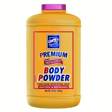 Lucky Super Soft Body Powder Medicated Powder 10 Oz